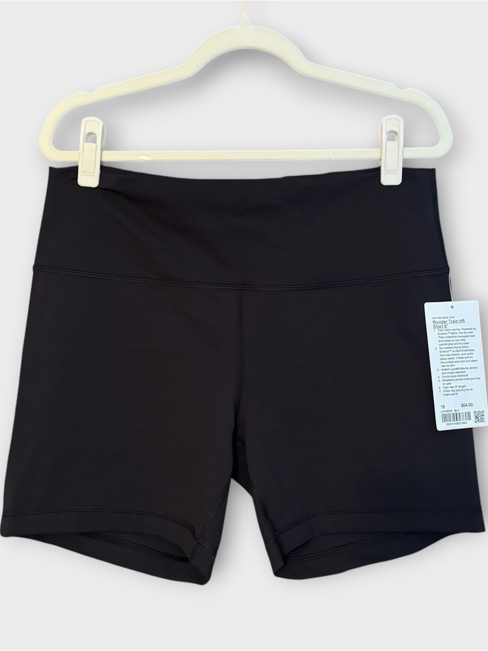 Lululemon Wunder Train High Rise Shorts 6” inseam
